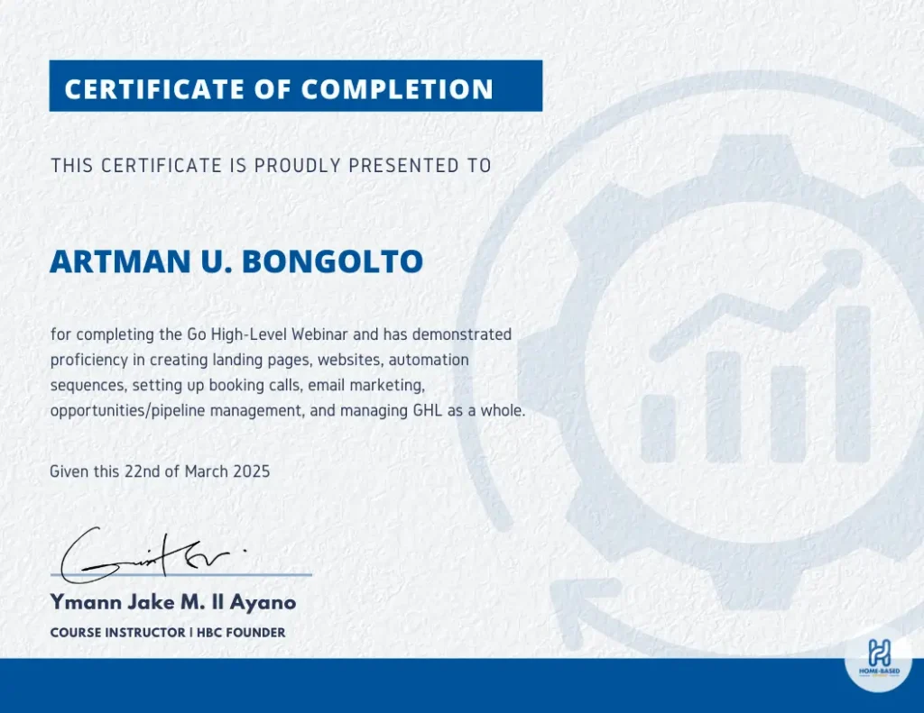 GHL-Certificate-Image